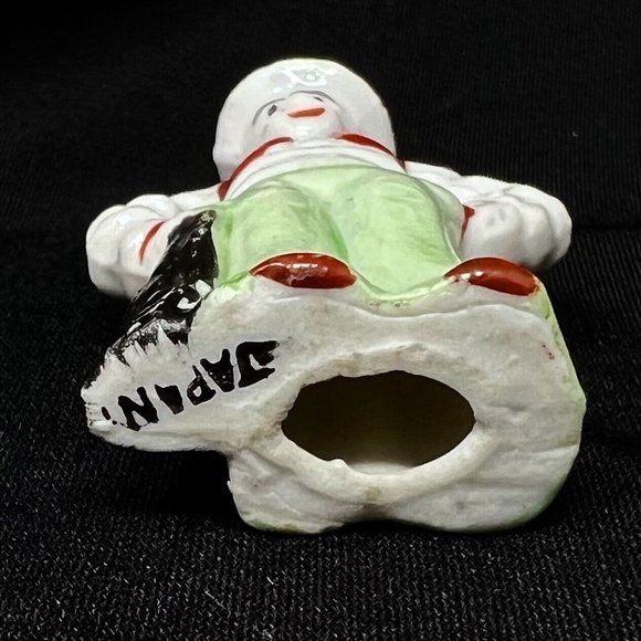 Figurines Miniature Lot  Porcelain Glass Plastic Vintage Set Of 19 Figures Japan - Picture 12 of 16